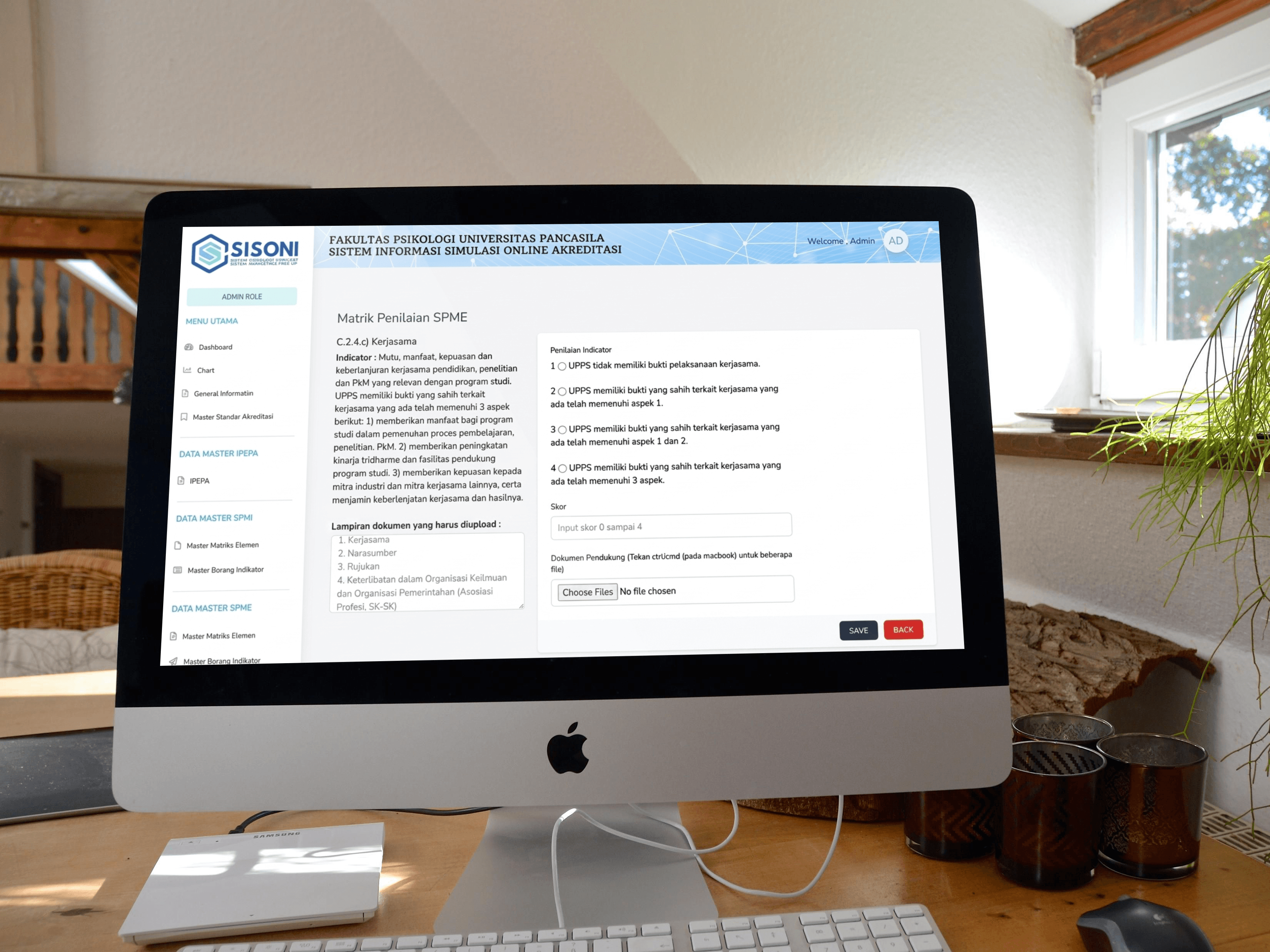 Sistem Informasi Akreditasi Online - SISONI - image 2