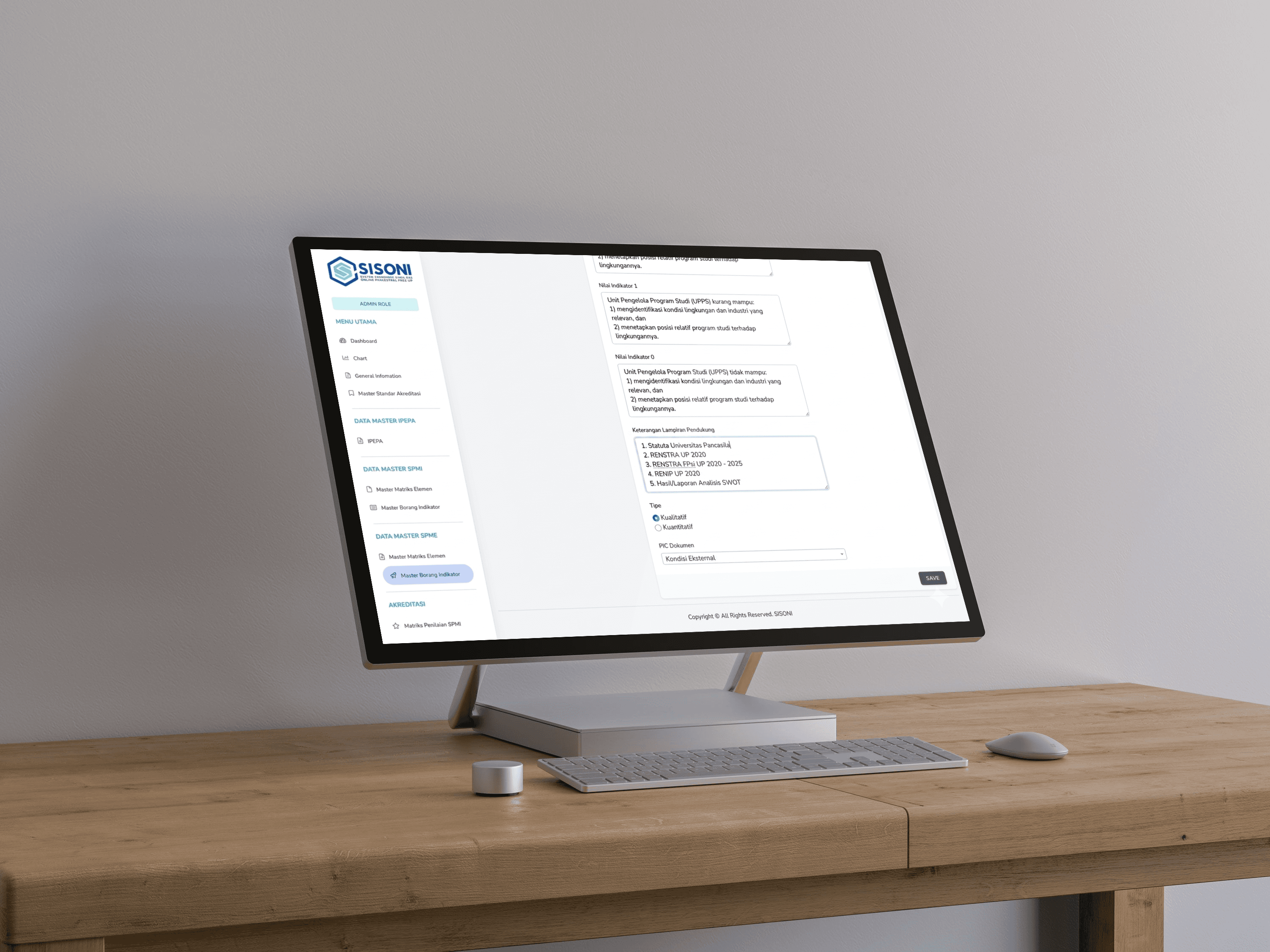 Sistem Informasi Akreditasi Online - SISONI - image 3